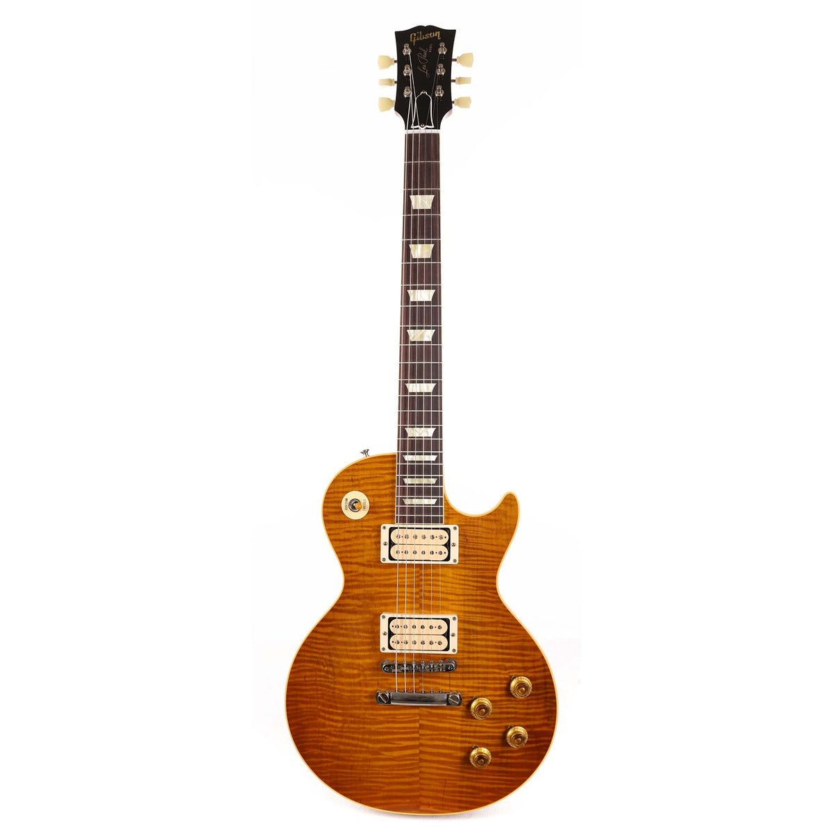 Gibson Custom Shop Chambered 1958 Les Paul Torrefied Top Music Zoo Made 2 Measure VOS Lemon Burst — 2