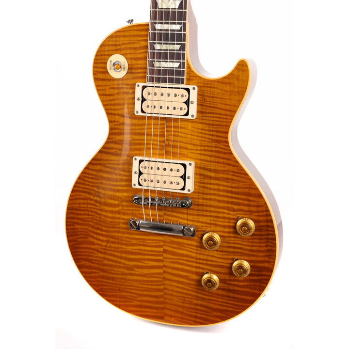 Gibson Custom Shop Chambered 1958 Les Paul Torrefied Top Music Zoo Made 2 Measure VOS Lemon Burst