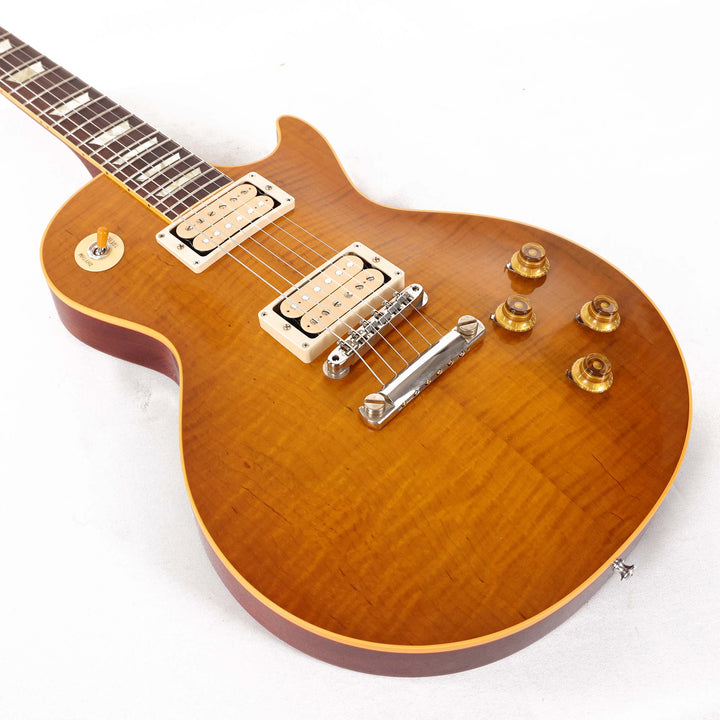 Gibson Custom Shop Chambered 1958 Les Paul Torrefied Top Music Zoo Made 2 Measure VOS Lemon Burst