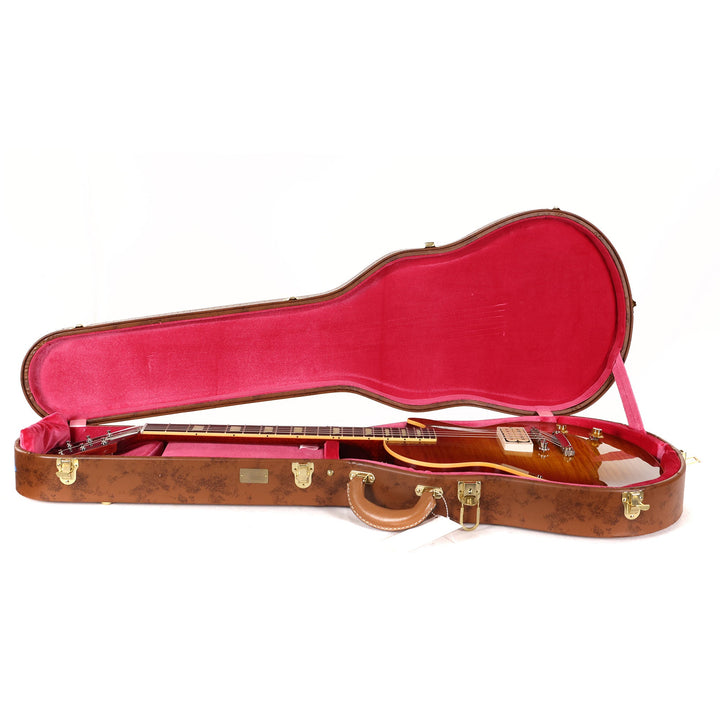 Gibson Custom Shop 1958 Les Paul Chambered Torrefied Top Made 2 Measure Lemon Burst