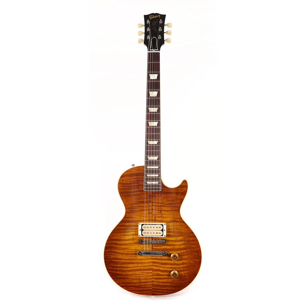 Gibson Custom Shop 1958 Les Paul Chambered Torrefied Top Made 2 Measure Lemon Burst — 2