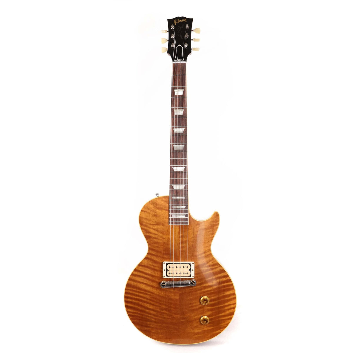Gibson Custom Shop 1958 Les Paul Roasted Reissue Music Zoo Made 2 Measure Single-Pickup Natural — 2