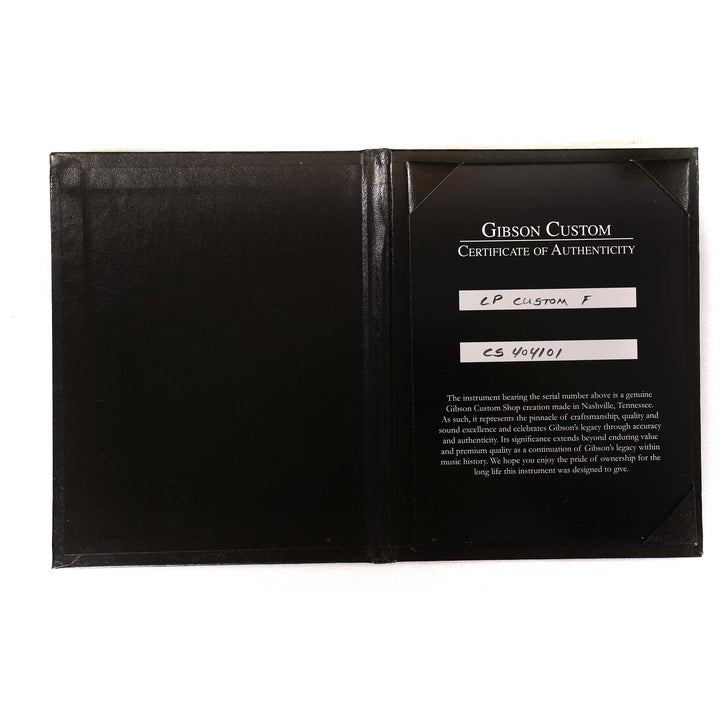 Gibson Custom Shop Les Paul Custom Made 2 Measure Music Zoo Roasted Top Natural