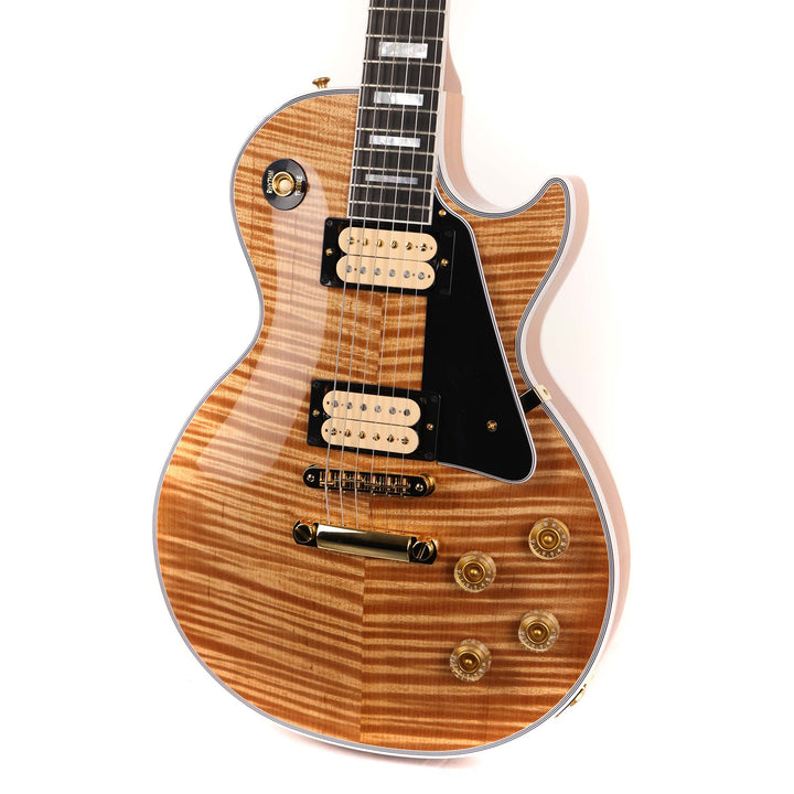Gibson Custom Shop Les Paul Custom Made 2 Measure Music Zoo Roasted Top Natural