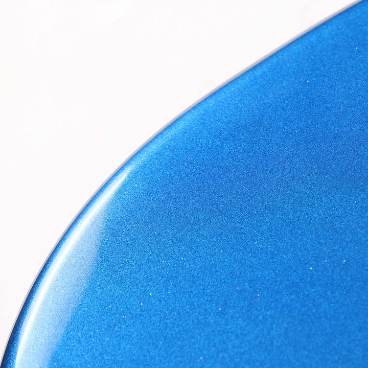 Kramer Custom Graphics Series Baretta Hot Rod Blue Sparkle Flames Used