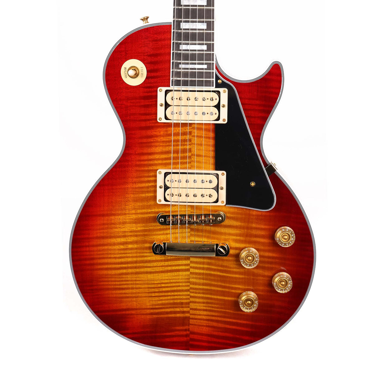 Gibson Custom Shop Les Paul Custom Made 2 Measure Music Zoo Roasted Top Washed Cherry — 1