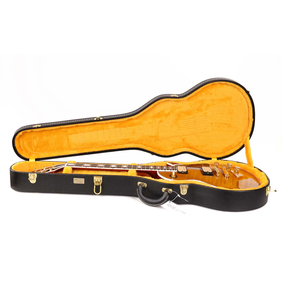 Gibson Custom Shop Les Paul Custom Made 2 Measure Music Zoo Roasted Top Dirty Lemon Fade — 11