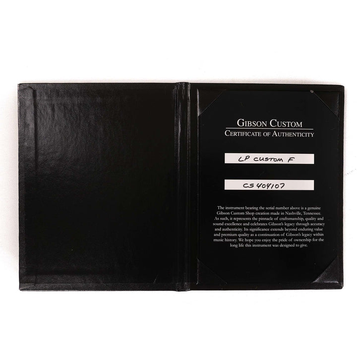 Gibson Custom Shop Les Paul Custom Left-Handed Made 2 Measure Music Zoo Roasted Top Dirty Lemon Fade