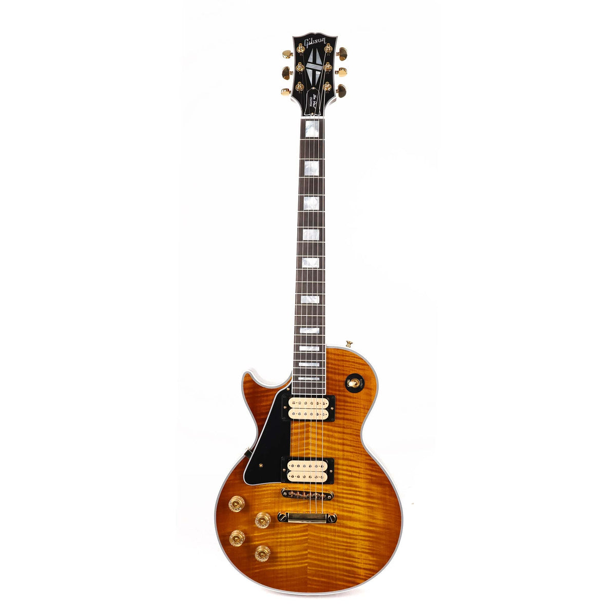 Gibson Custom Shop Les Paul Custom Left-Handed Made 2 Measure Music Zoo Roasted Top Dirty Lemon Fade — 2