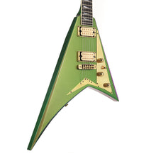 Jackson Custom Shop Rhoads RR-VS Flip Flop Purple and Green