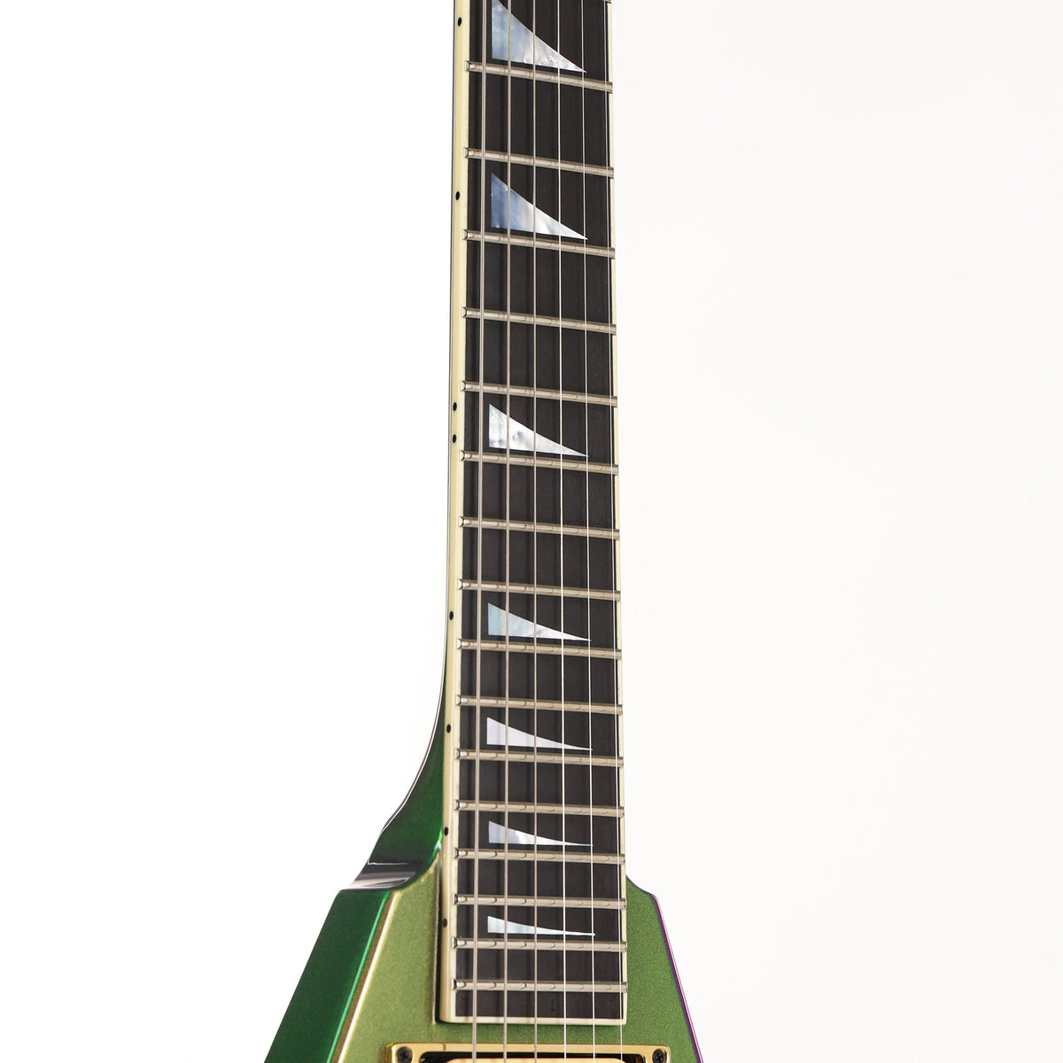 Jackson Custom Shop Rhoads RR-VS Flip Flop Purple and Green — 7