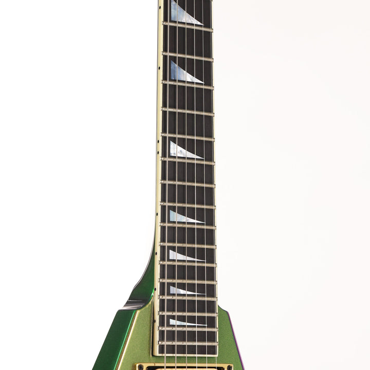 Jackson Custom Shop Rhoads RR-VS Flip Flop Purple and Green