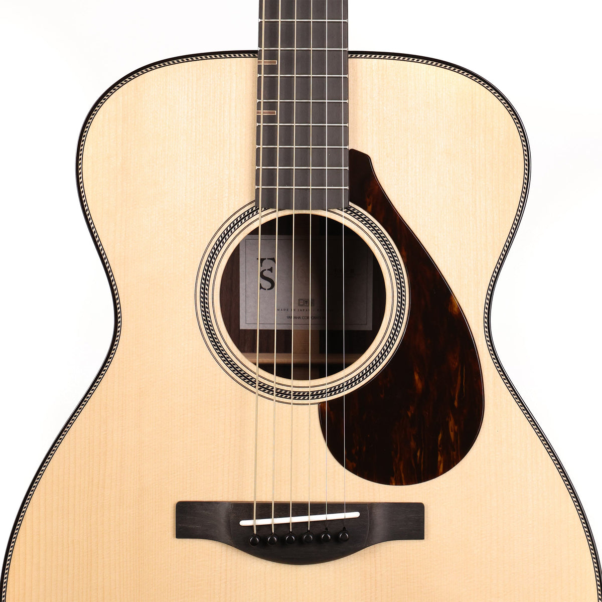 Yamaha FS9 R Acoustic Guitar Natural Used — 4