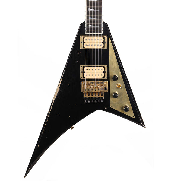Jackson Custom Shop Rhoads RR-VS Floyd Rose Nitro Aged Black