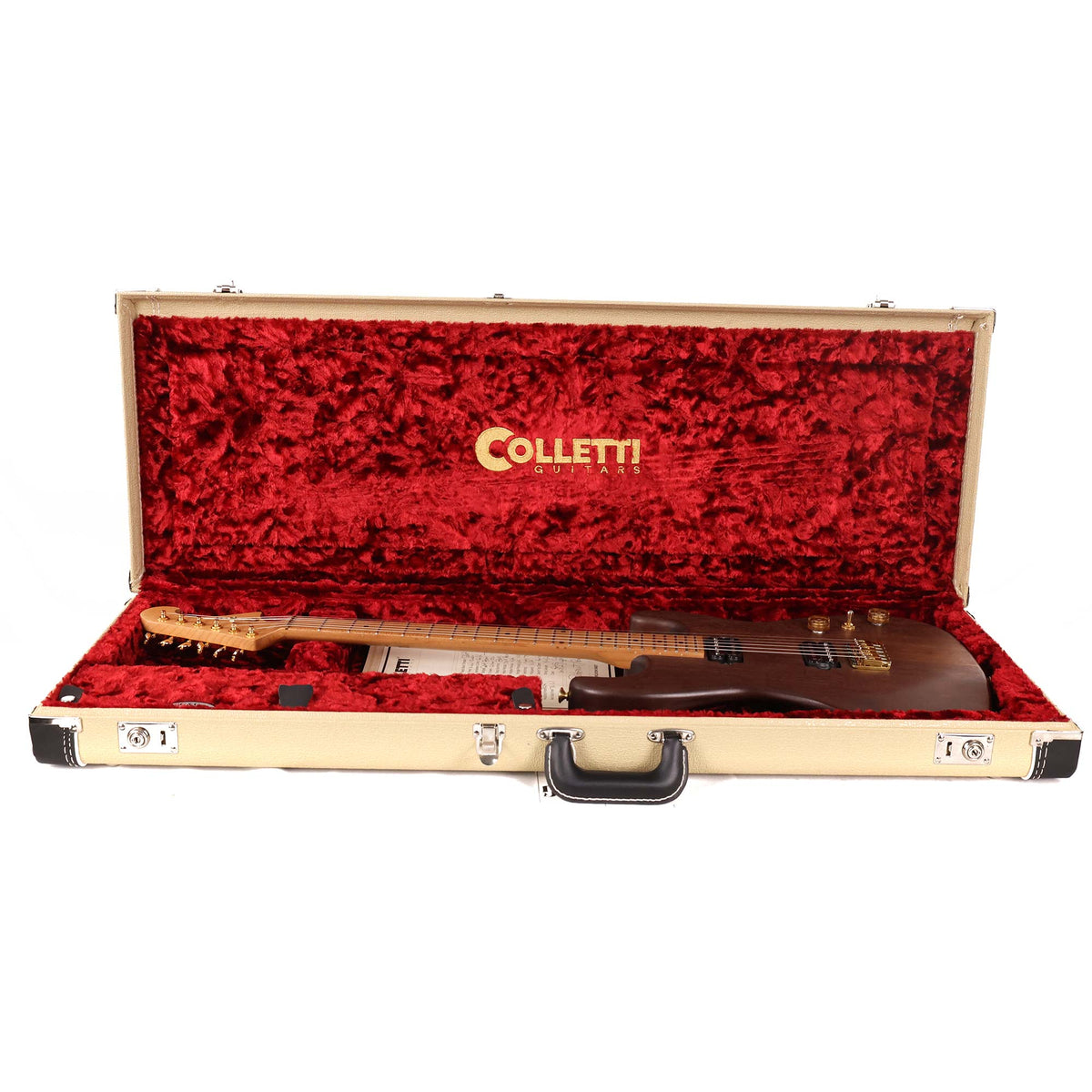 Colletti Guitars Speed of Sound Aged Roasted Butternut Natural Oil — 11