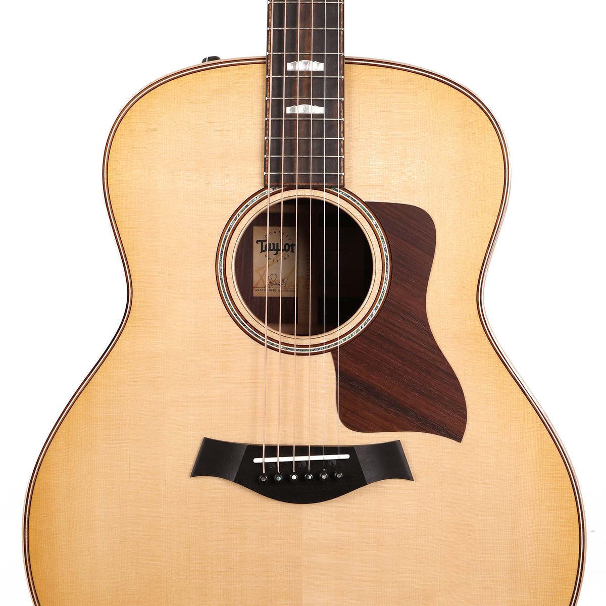Taylor 818e Acoustic-Electric Guitar Antique Blonde — 4