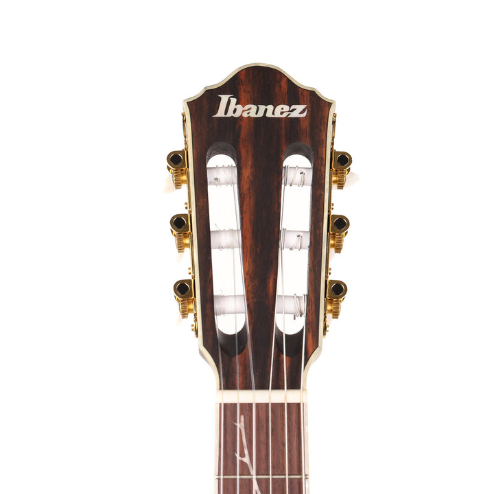 Ibanez TOD10N Tim Henson Signature Left-Handed Nylon Acoustic-Electric Transparent Black Flat