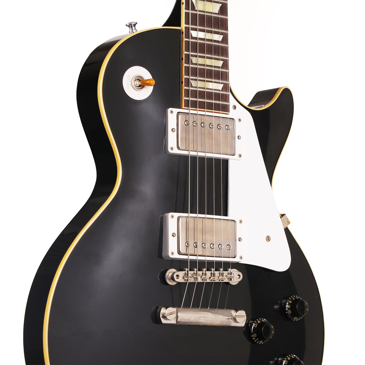 Gibson Custom Shop 1960 Les Paul Reissue Made 2 Measure VOS Ebony Used — 4