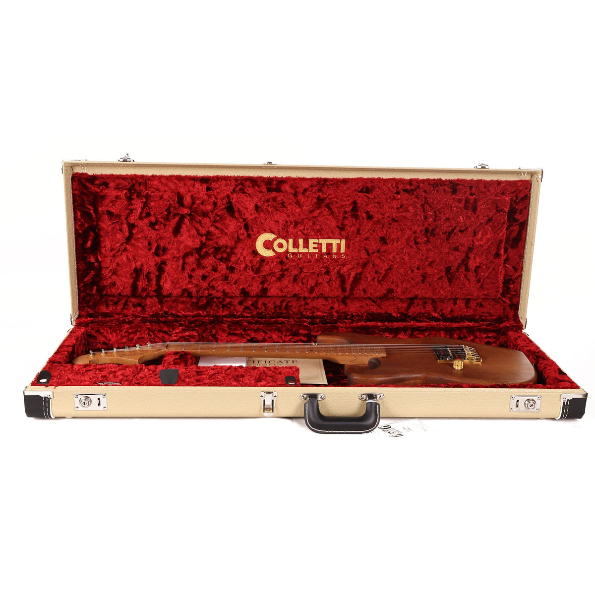 Colletti Guitars Speed of Sound Left-Handed Natural Oil — 11