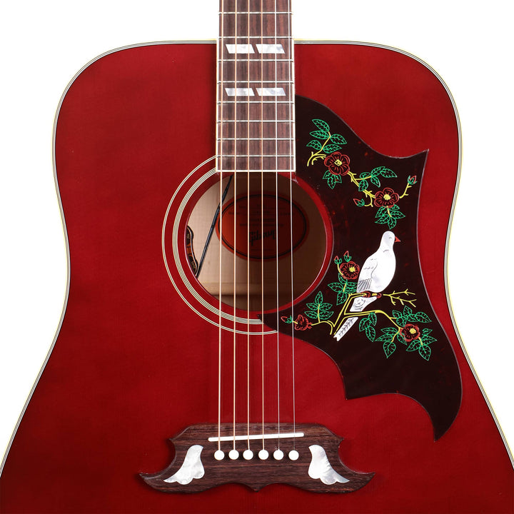 Gibson Dove Original Acoustic-Electric Wine Red Limited Edition