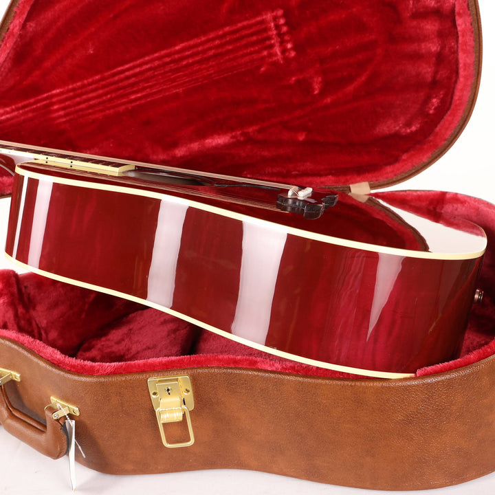 Gibson Dove Original Acoustic-Electric Guitar Wine Red Limited