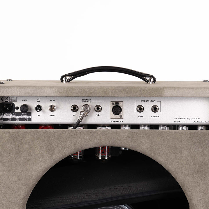 Two Rock Classic Reverb Signature Amplifier Combo 50w Silver Suede