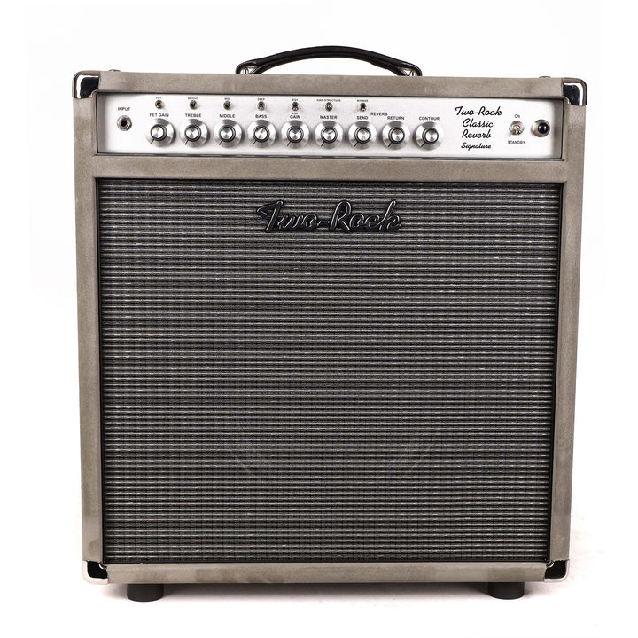 Two Rock Classic Reverb Signature Amplifier Combo 50w Silver Suede