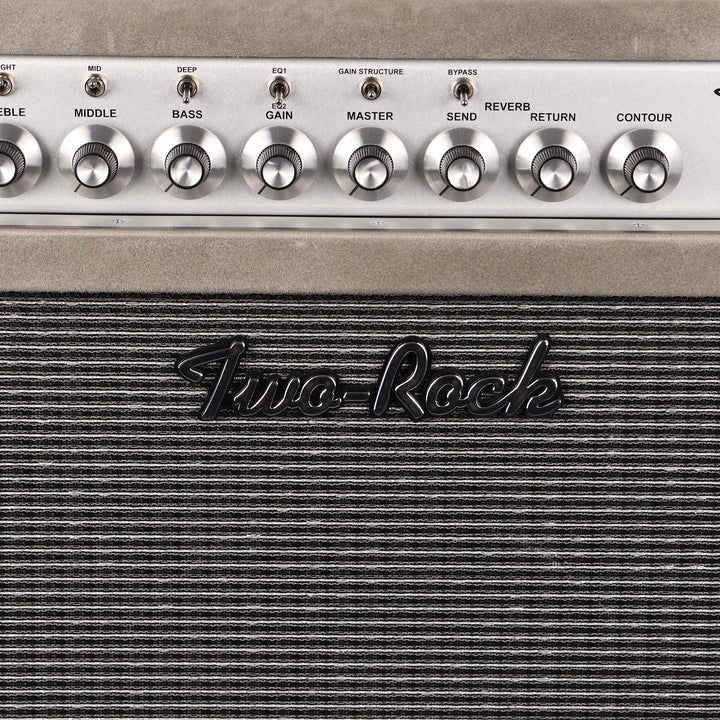 Two Rock Classic Reverb Signature Amplifier Combo 50w Silver Suede