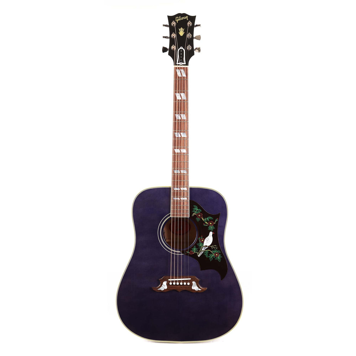Gibson Dove Original Acoustic-Electric Made 2 Measure Transparent Purple — 2