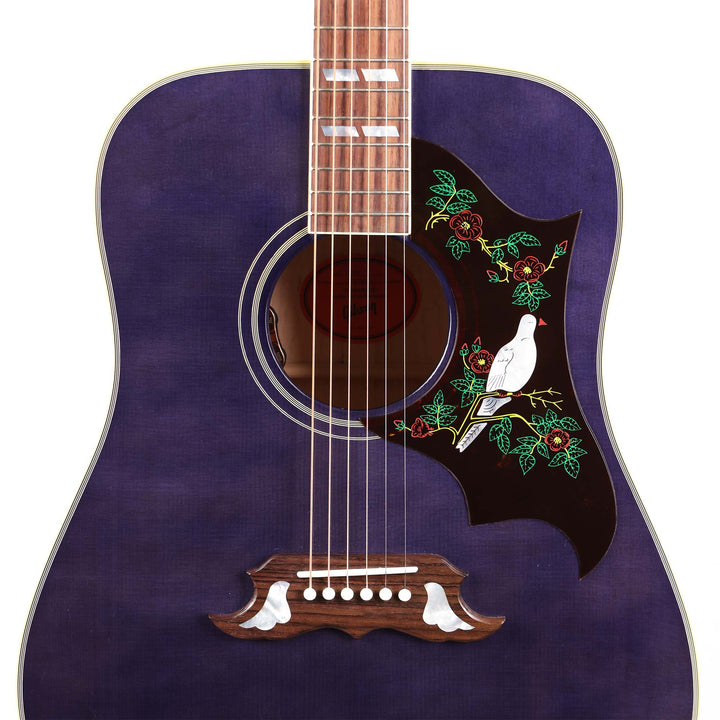 Gibson Dove Original Acoustic-Electric Made 2 Measure Transparent Purple