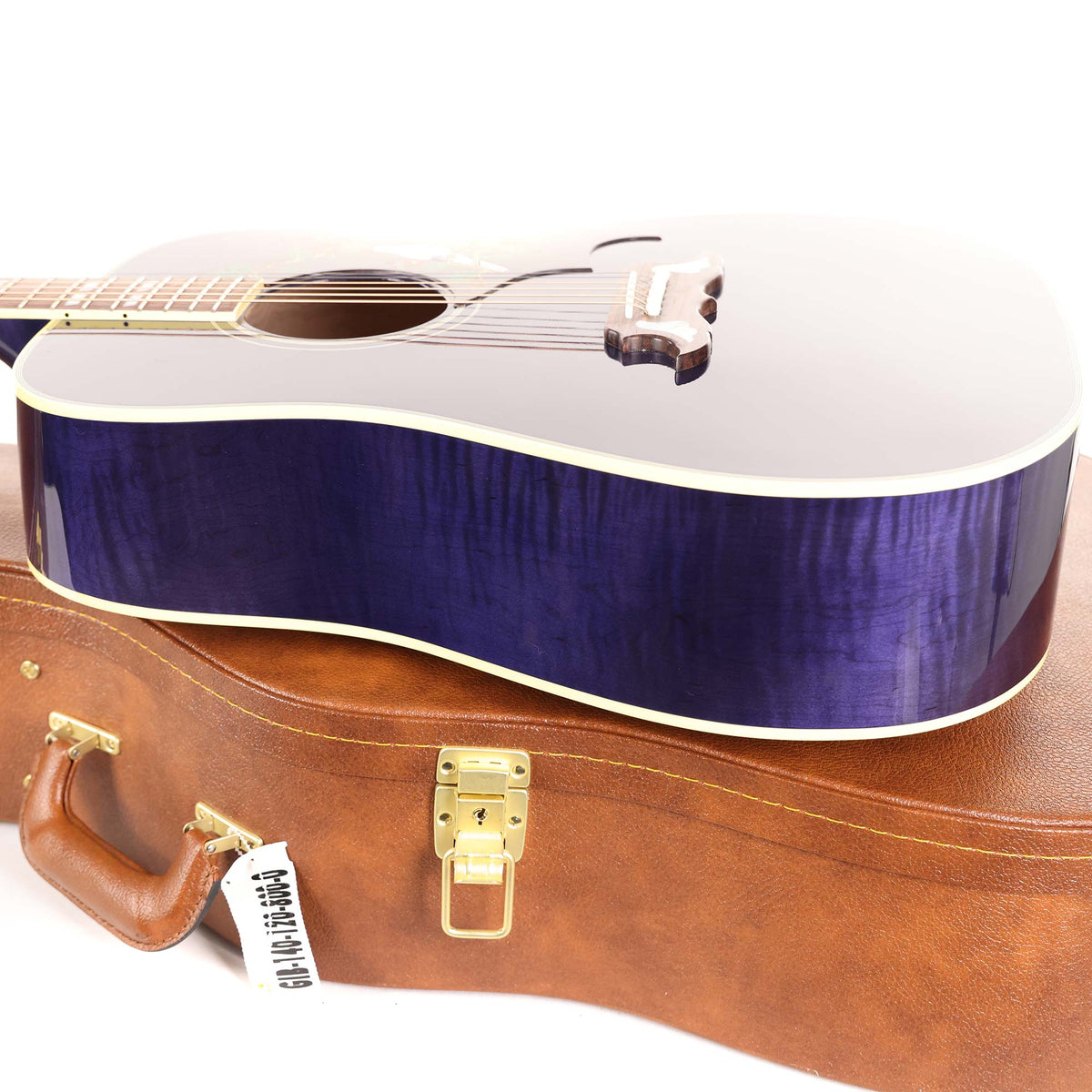 Gibson Dove Original Acoustic-Electric Made 2 Measure Transparent Purple — 5