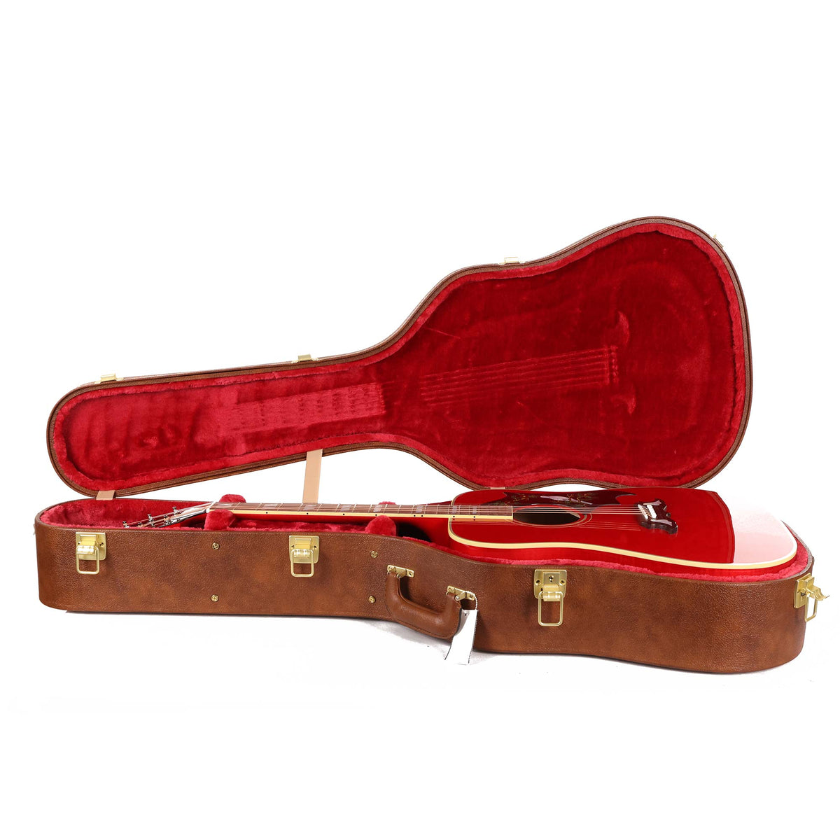 Gibson Dove Made 2 Measure Acoustic-Electric Cardinal Red 2024 — 10