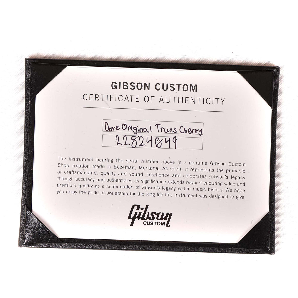 Gibson Dove Made 2 Measure Acoustic-Electric Cardinal Red 2024 — 9