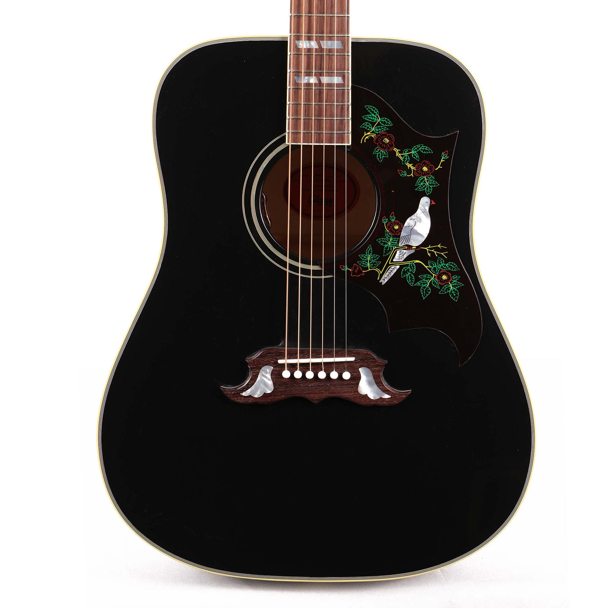 Gibson Dove Original Acoustic-Electric Made 2 Measure Ebony Top — 1