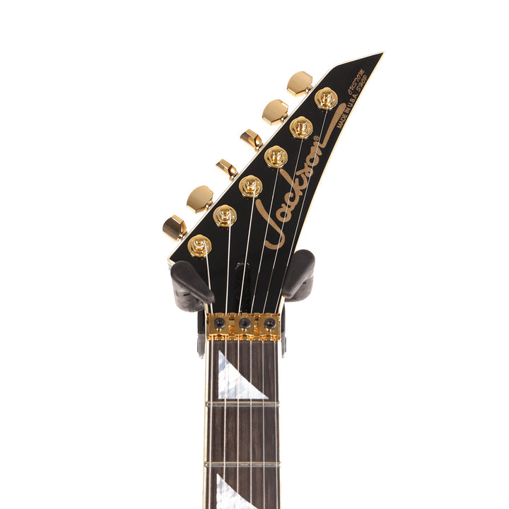 Jackson Custom Shop Rhoads RR-VS Black and Gold Hardware