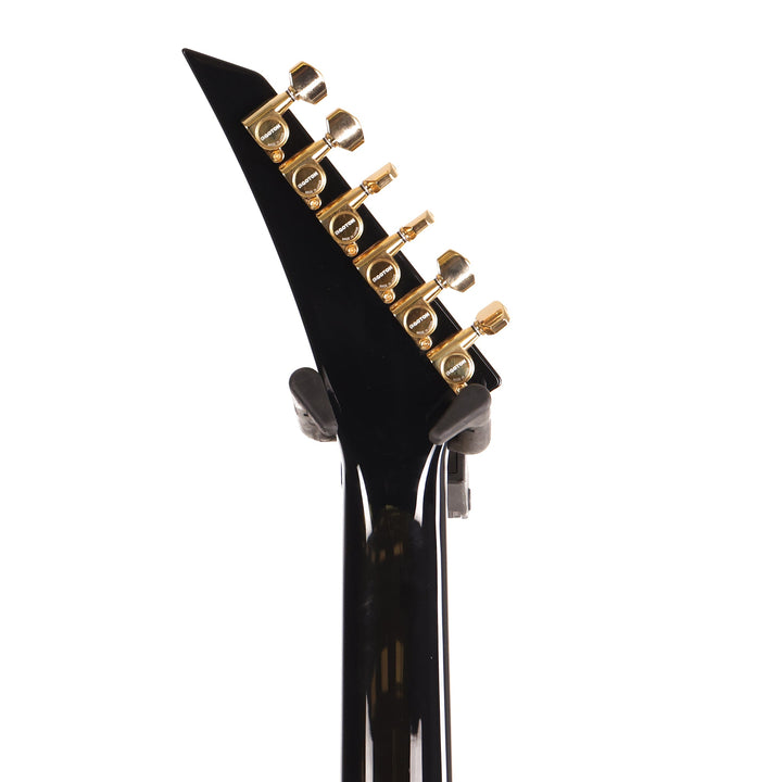 Jackson Custom Shop Rhoads RR-VS Black and Gold Hardware