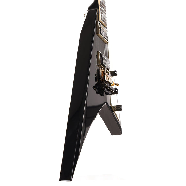 Jackson Custom Shop Rhoads RR-VS Black and Gold Hardware
