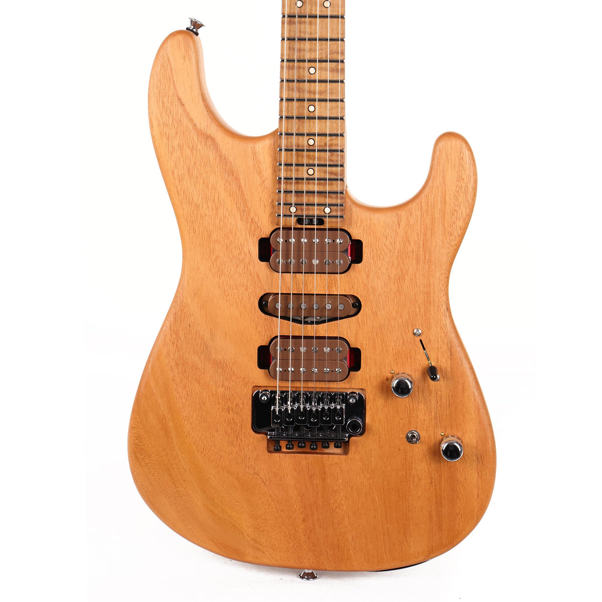 Charvel Guthrie Govan Signature HSH Guitar Michigan Mahogany Natural Music Zoo Exclusive — 1