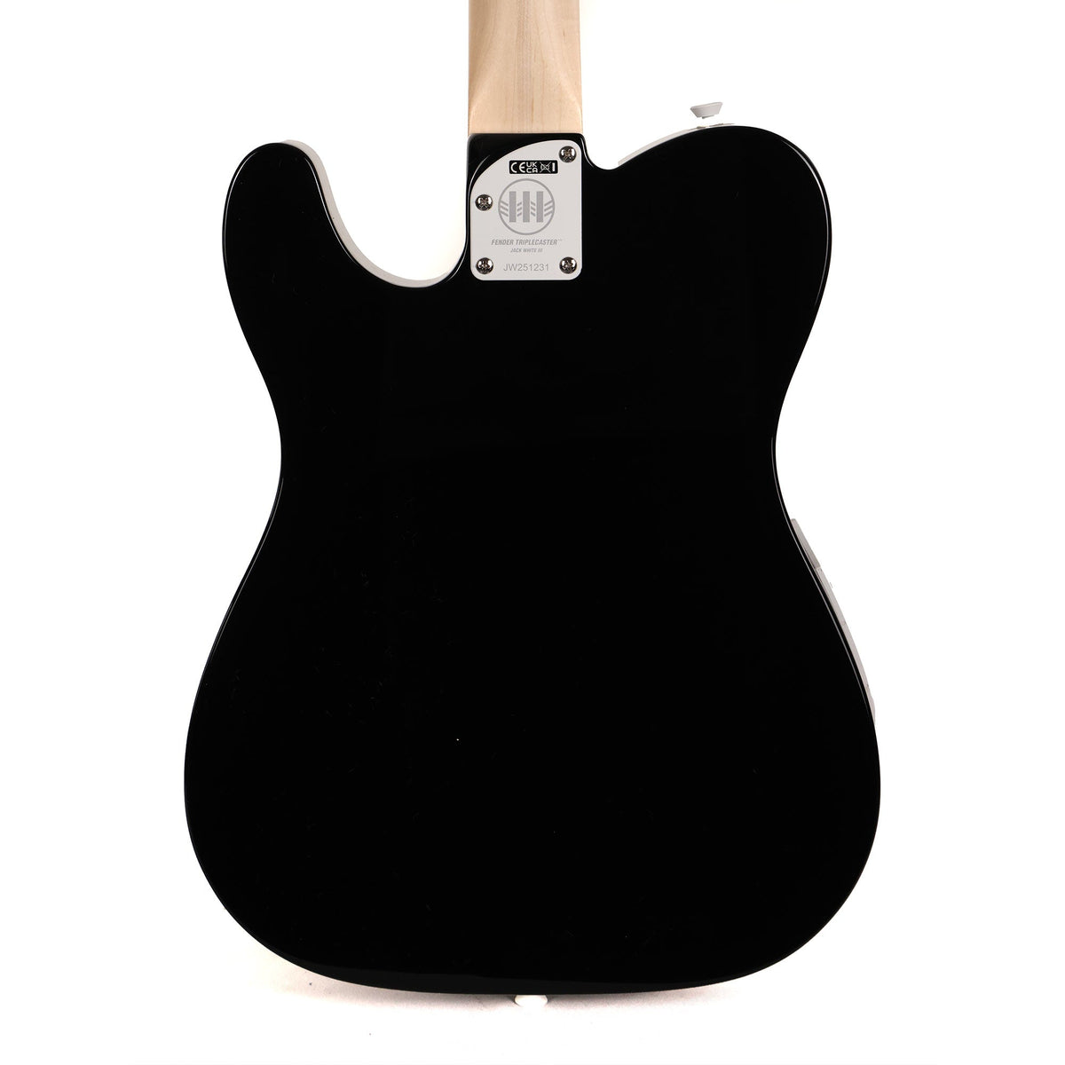 Fender Jack White Triplecaster Signature Telecaster Black — 6