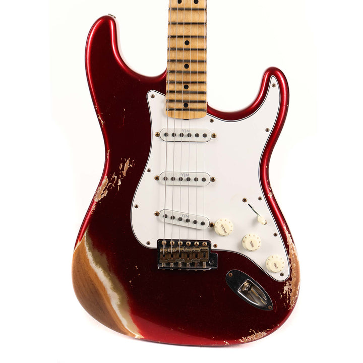 Fender Custom Shop Yngwie Malmsteen Signature Stratocaster Neo Relic Candy Apple Red Music Zoo Exclusive