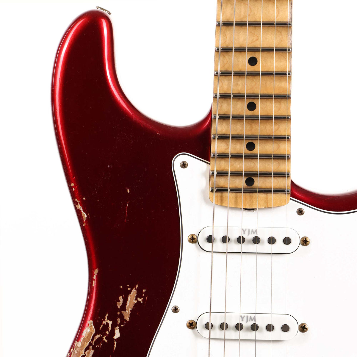 Fender Custom Shop Yngwie Malmsteen Signature Stratocaster Neo Relic Candy Apple Red Music Zoo Exclusive — 4