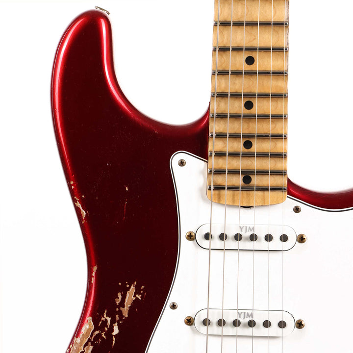 Fender Custom Shop Yngwie Malmsteen Signature Stratocaster Neo Relic Candy Apple Red Music Zoo Exclusive