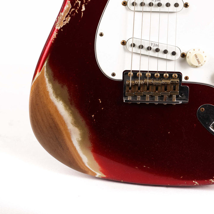 Fender Custom Shop Yngwie Malmsteen Signature Stratocaster Neo Relic Candy Apple Red Music Zoo Exclusive