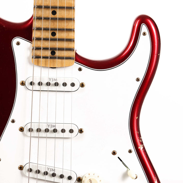 Fender Custom Shop Yngwie Malmsteen Signature Stratocaster Neo Relic Candy Apple Red Music Zoo Exclusive
