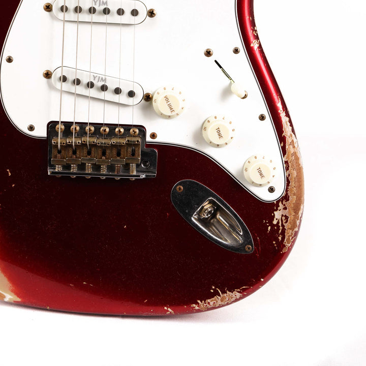 Fender Custom Shop Yngwie Malmsteen Signature Stratocaster Neo Relic Candy Apple Red Music Zoo Exclusive