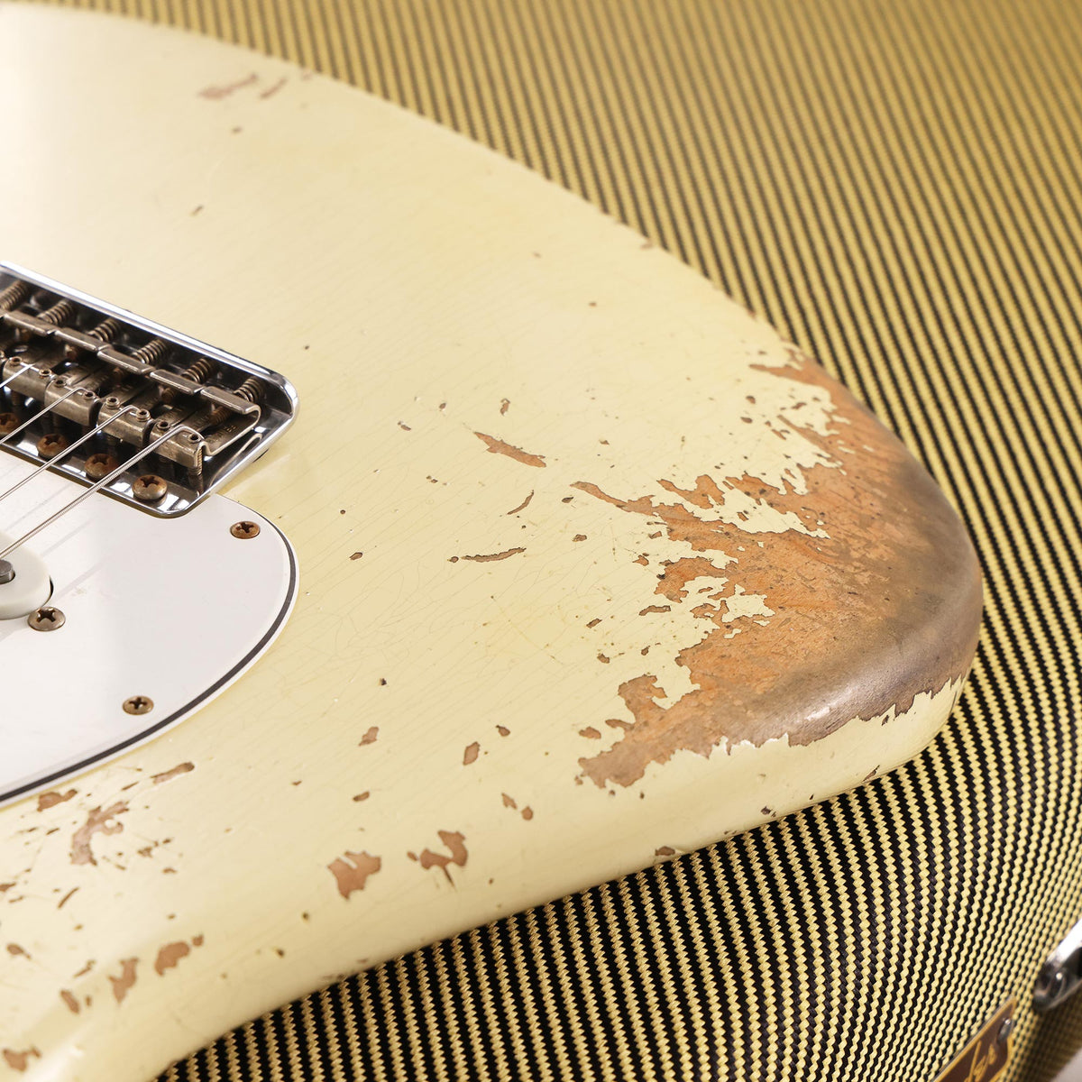 Fender Custom Shop Yngwie Malmsteen Signature Stratocaster Neo Relic Vintage White Music Zoo Exclusive — 10