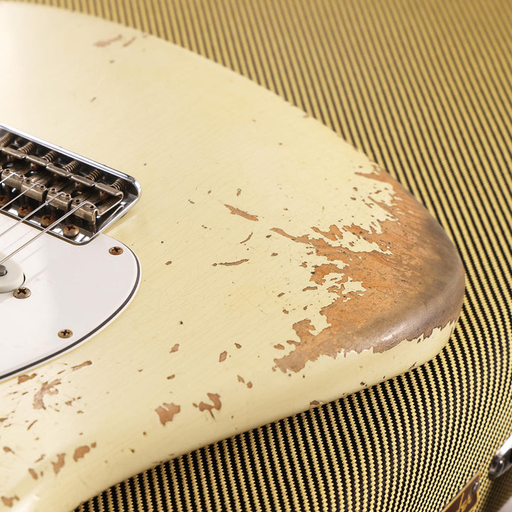 Fender Custom Shop Yngwie Malmsteen Signature Stratocaster Neo Relic Vintage White Music Zoo Exclusive