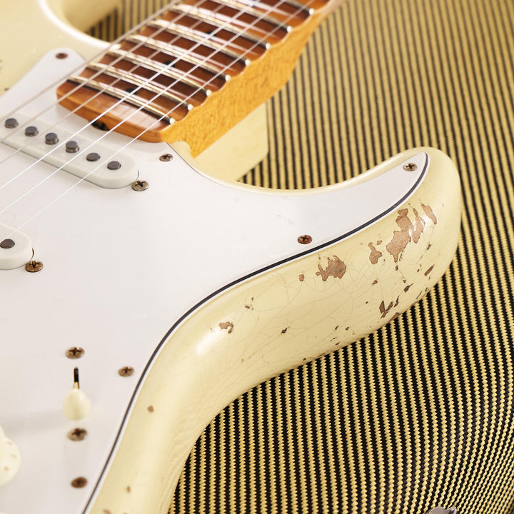 Fender Custom Shop Yngwie Malmsteen Signature Stratocaster Neo Relic Vintage White Music Zoo Exclusive