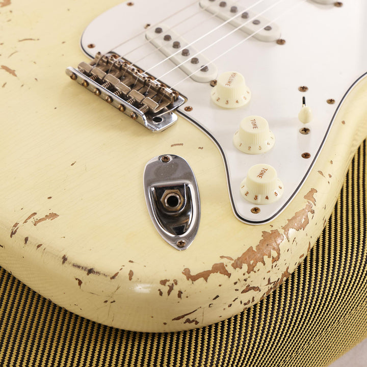 Fender Custom Shop Yngwie Malmsteen Signature Stratocaster Neo Relic Vintage White Music Zoo Exclusive