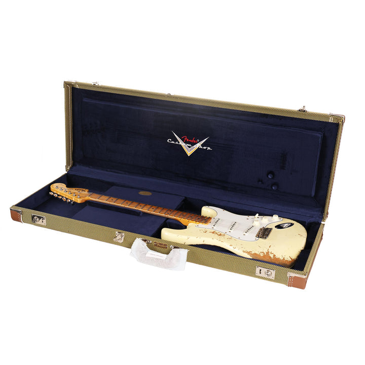 Fender Custom Shop Yngwie Malmsteen Signature Stratocaster Neo Relic Vintage White Music Zoo Exclusive